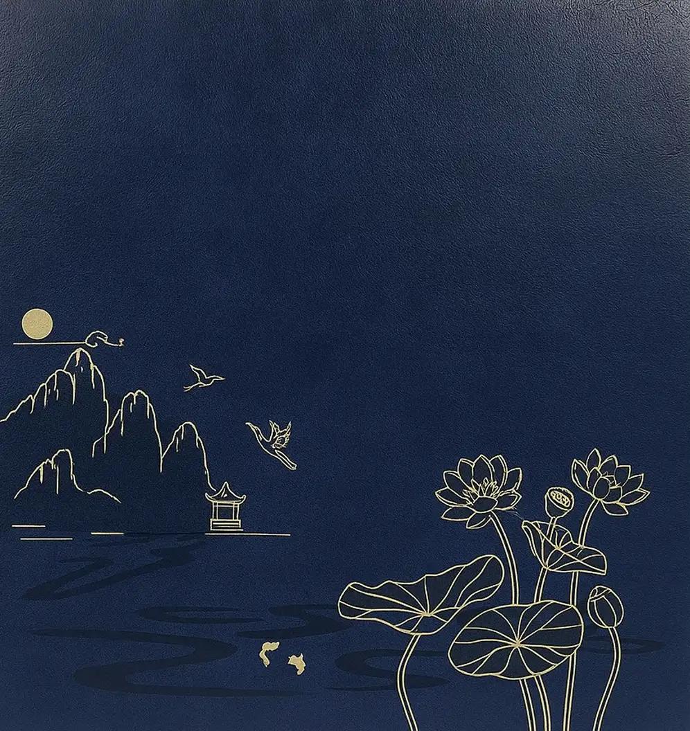 Fotoalbum 10x15 pre 1000 fotiek Lotus-blue