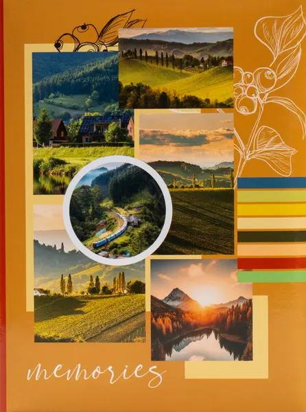 Mini album pre 100 fotiek 10x15 Memories 1 red