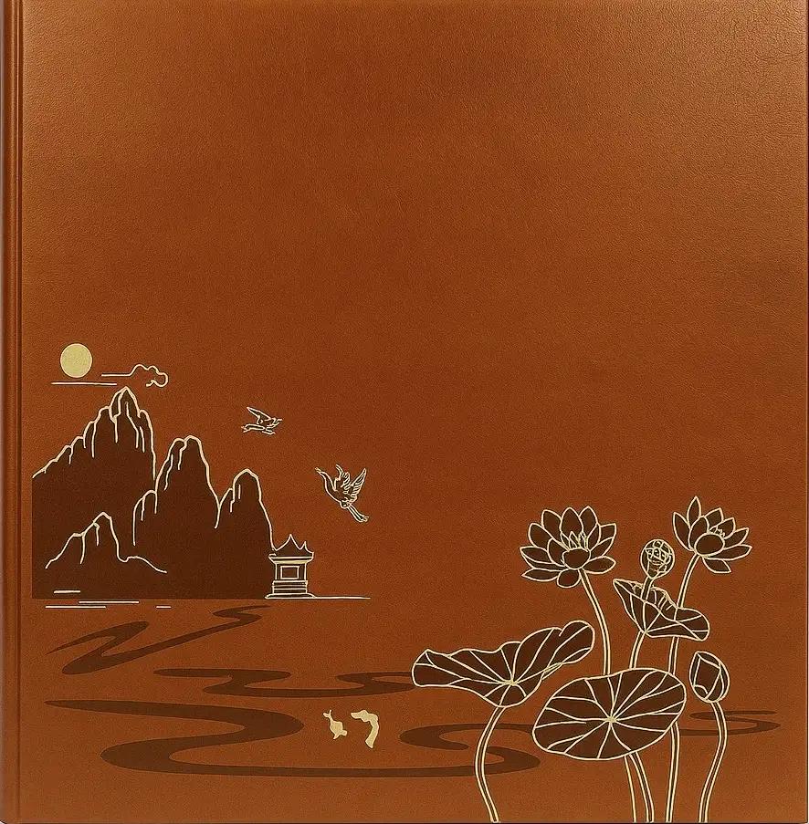 Fotoalbum 10x15 pre 500 fotiek Lotus-brown