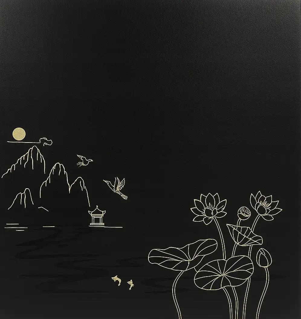 Fotoalbum 10x15 pre 500 fotiek Lotus-black