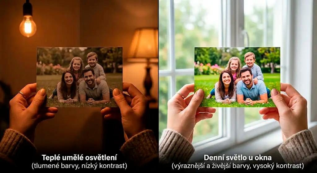 Ako svetlo ovplyvňuje vzhľad fotografií