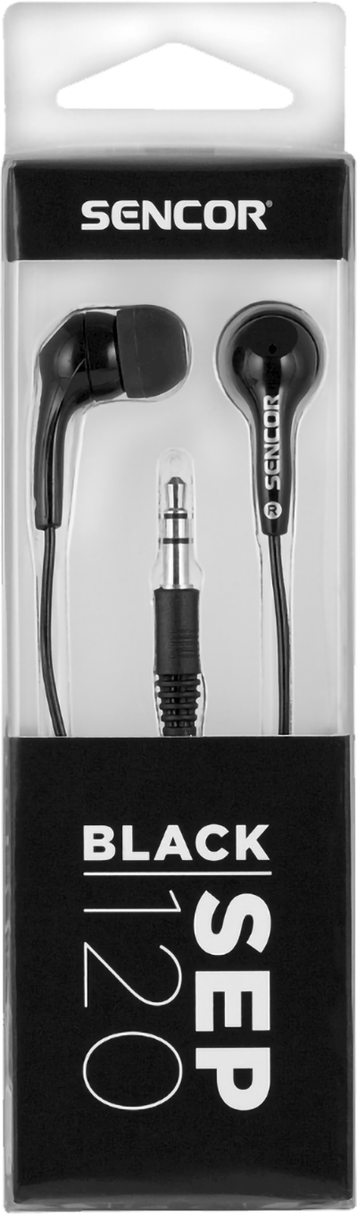 Sencor SEP-120 black, sluchátka