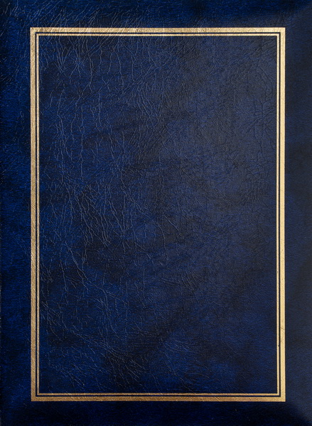 Fotoalbum 10x15 pro 300 fotek Vinyl modré 2UP