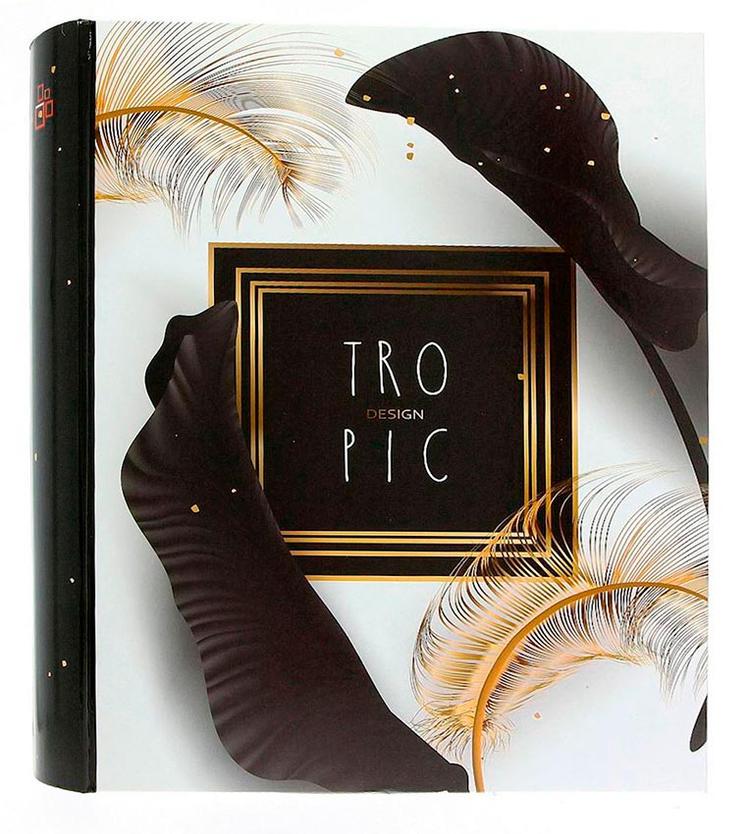 Fotoalbum 10x15 pre 500 fotiek Black Leaf