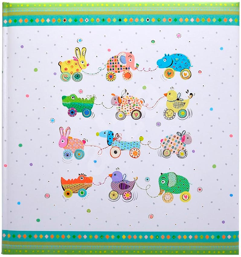 Klasické fotoalbum 60 stran  Animals of wheels