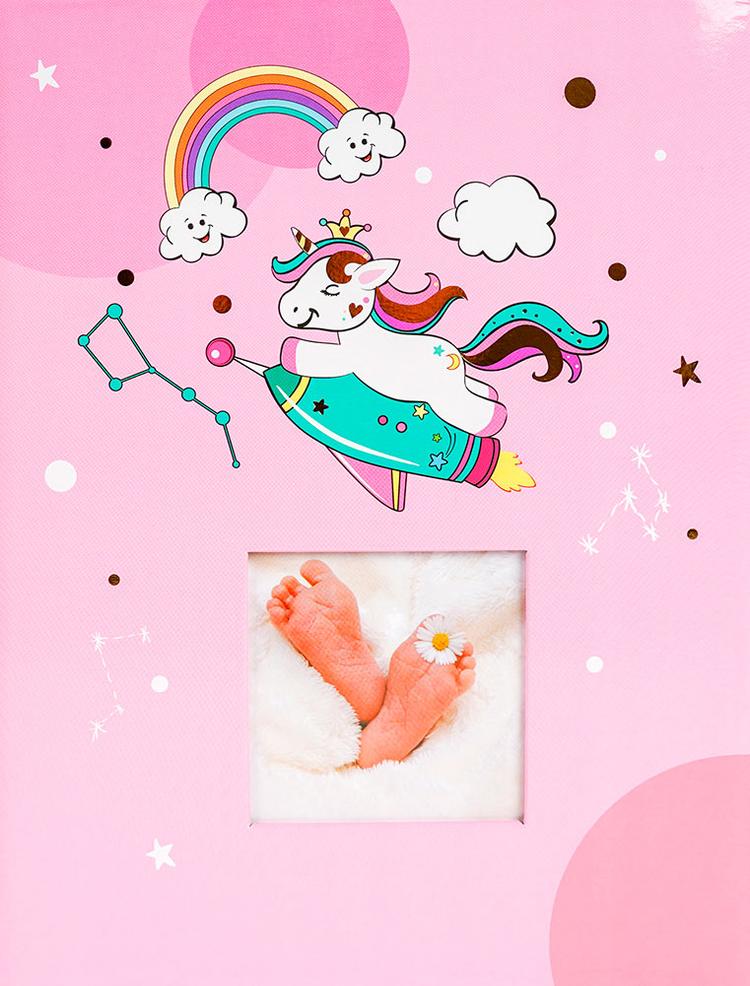 SAMOLEPIACE album 40 strán Universe ružový