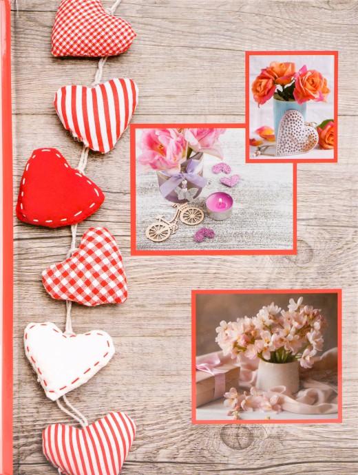 Fotoalbum 9x13 pre 200 fotografií Sense 1 red