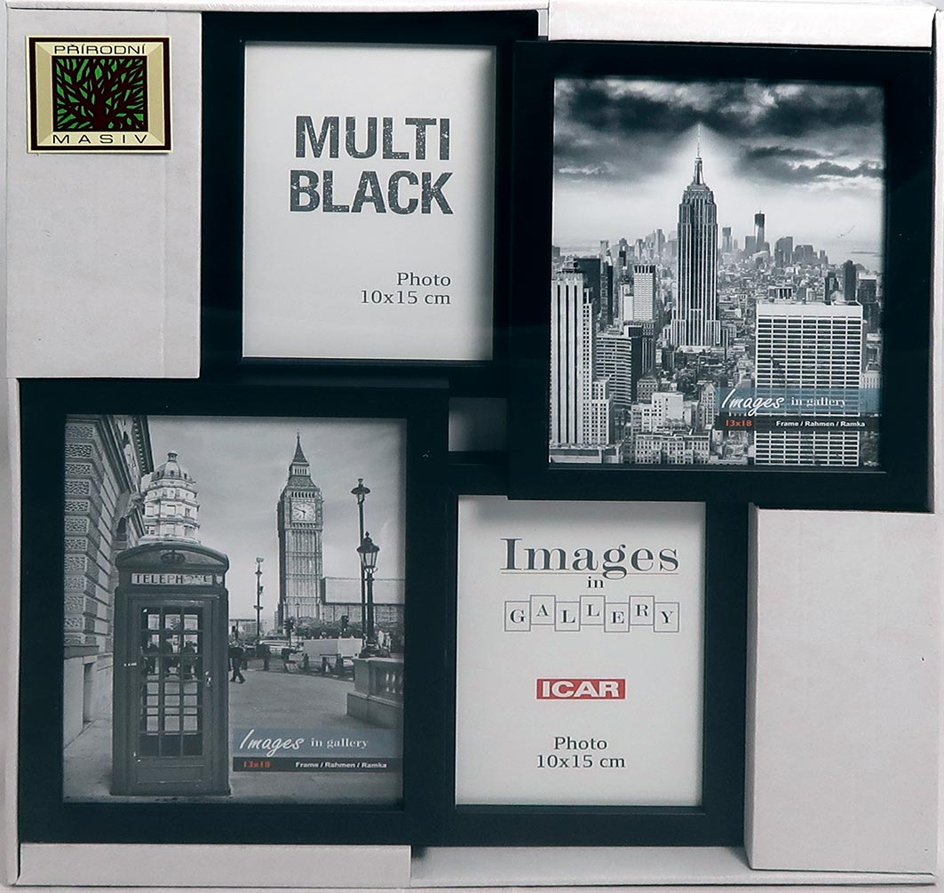 Fotorámik Galéria Multi Black 42