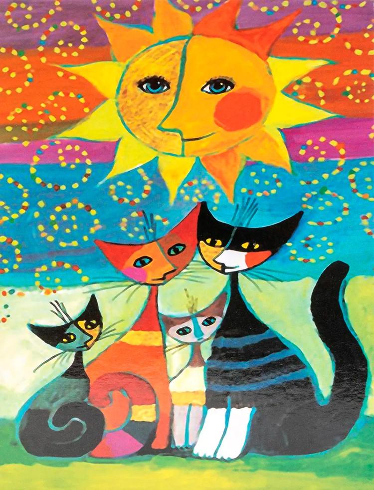 Mini album pre 100 fotiek 10x15 Cats Sun