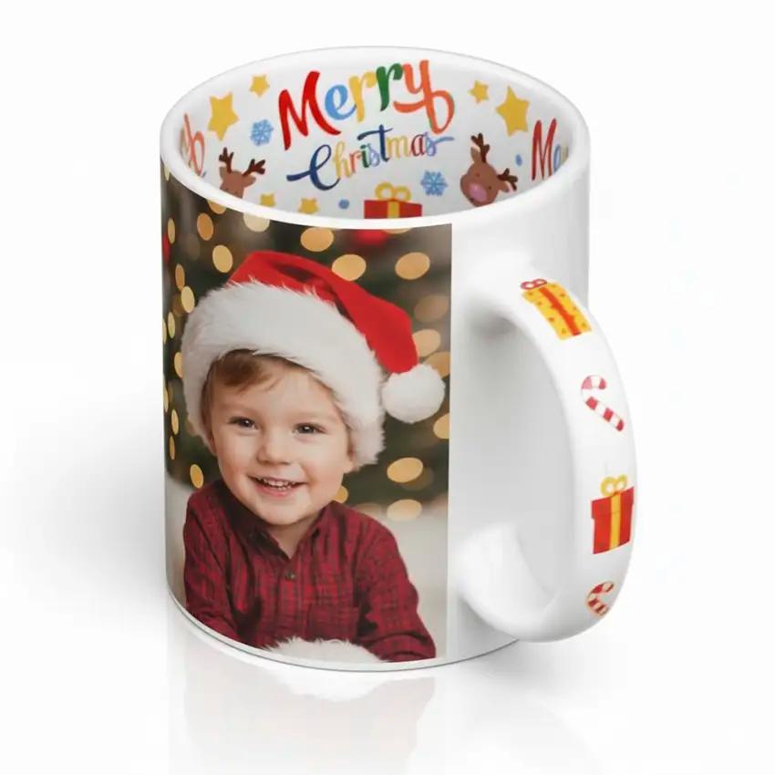 Keramický hrnček s fotografiou 250 ml Merry Christmas