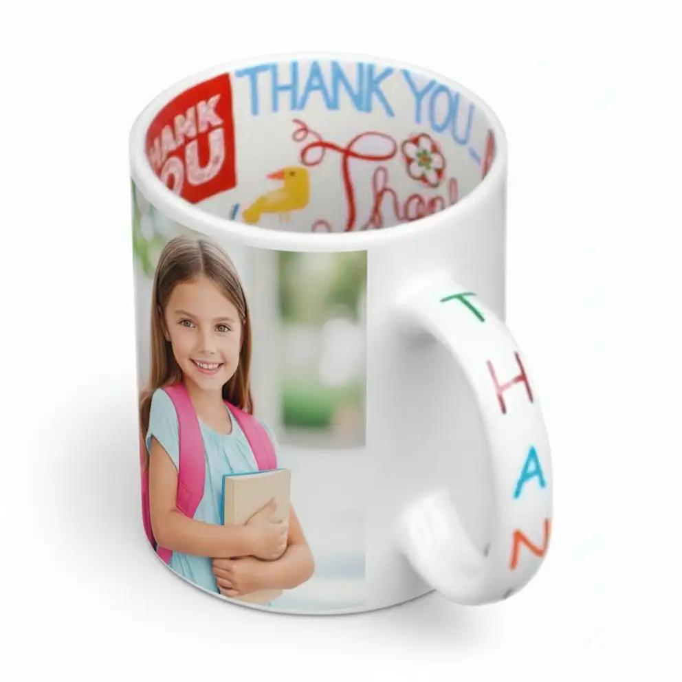 Hrnek s fotkou Thank