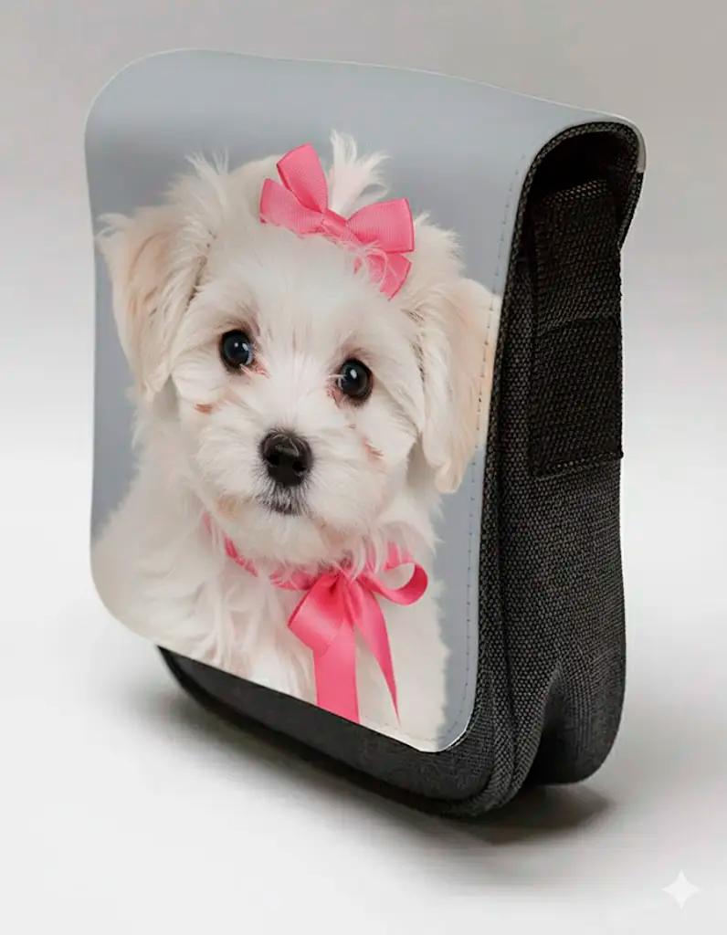 Džínsová taška cez rameno s vlastnou fotografiou