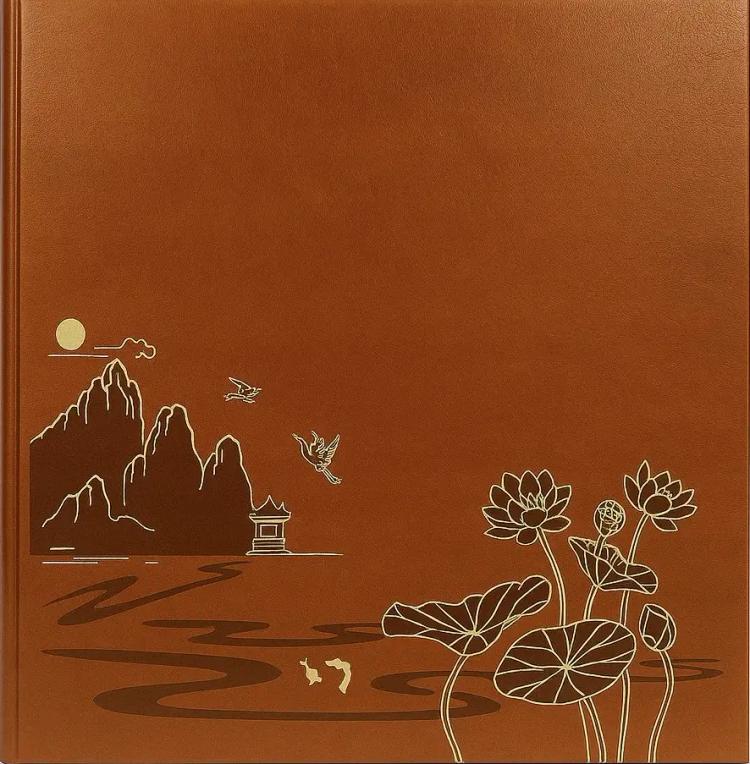 Fotoalbum 10x15 pre 1000 fotiek Lotus-brown