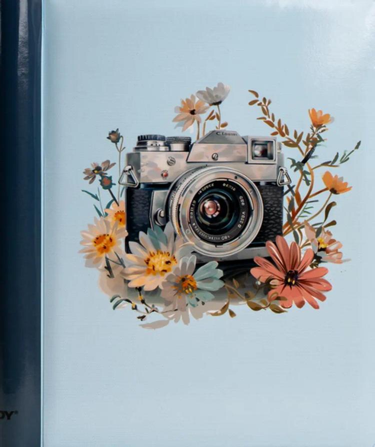 Fandy fotoalbum SAMOLEPIACE album 40 strán Lens modrý