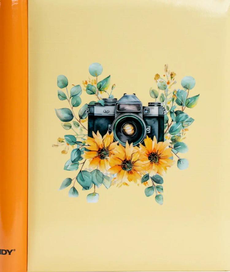 Fandy fotoalbum SAMOLEPIACE album 40 strán Lens žluté