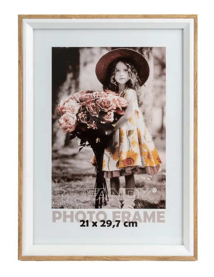 Fotorámik 21×29,7 Botany svetlohnedý
