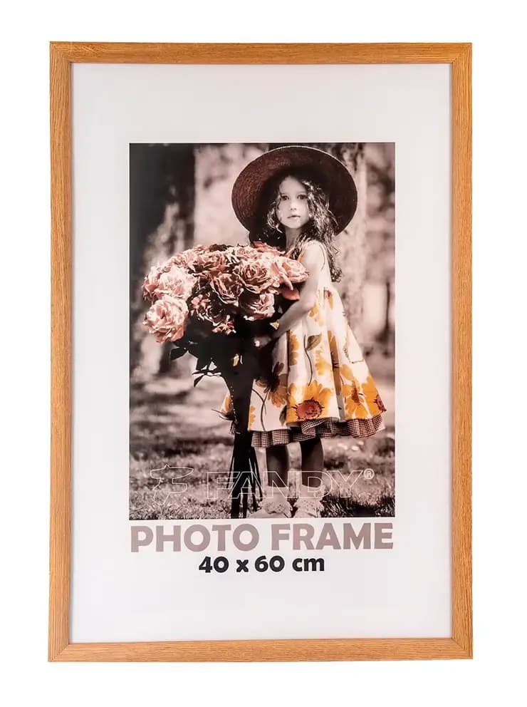 Fotorámik 40x60 Bevel svetlohnedý