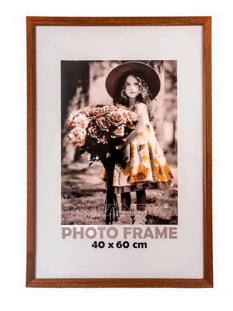 Fotorámik 40x60 Bevel tmavohnedý