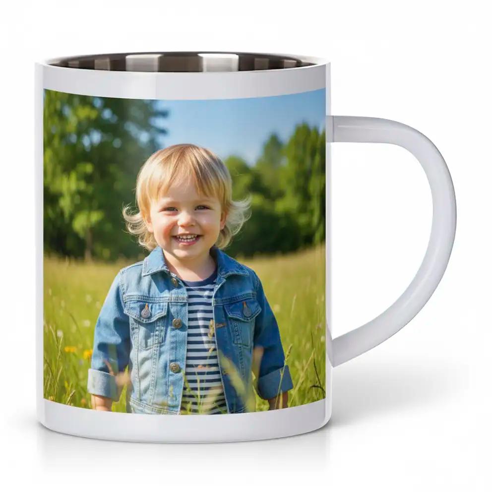 nerezový hrnek s fotografií