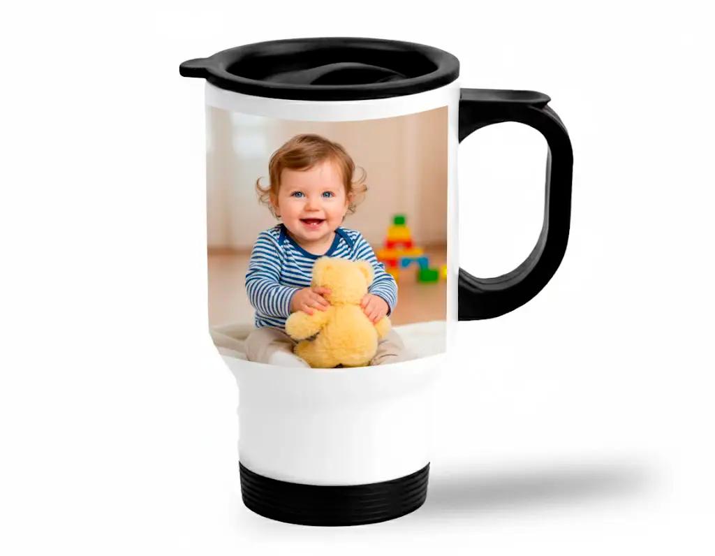 Nerezový TERMO hrnček na cesty 350ml