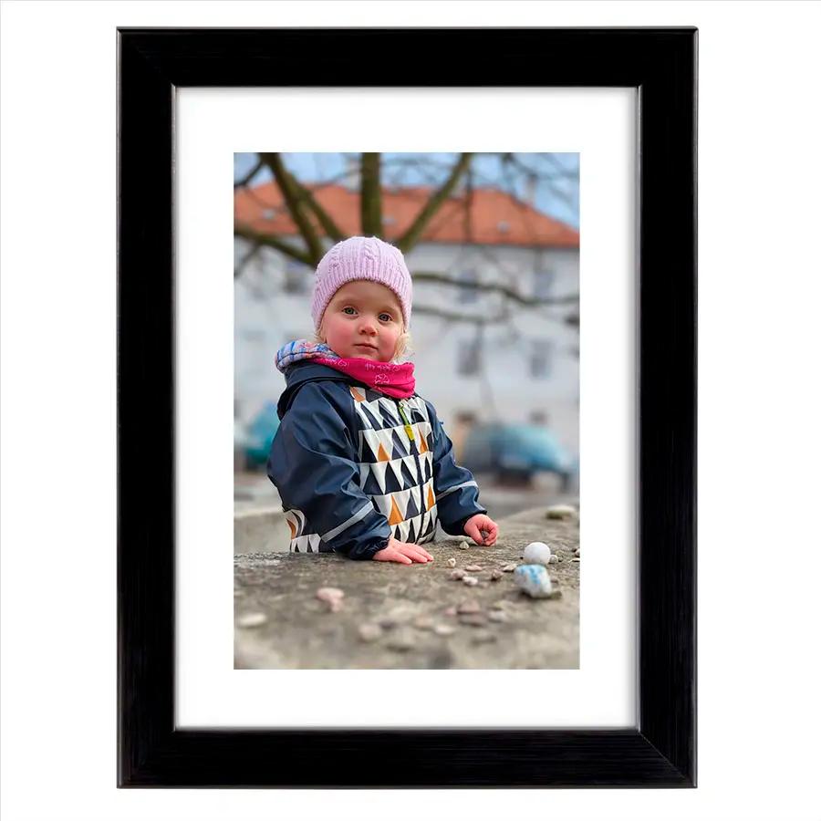 fotografia vložená do rámu