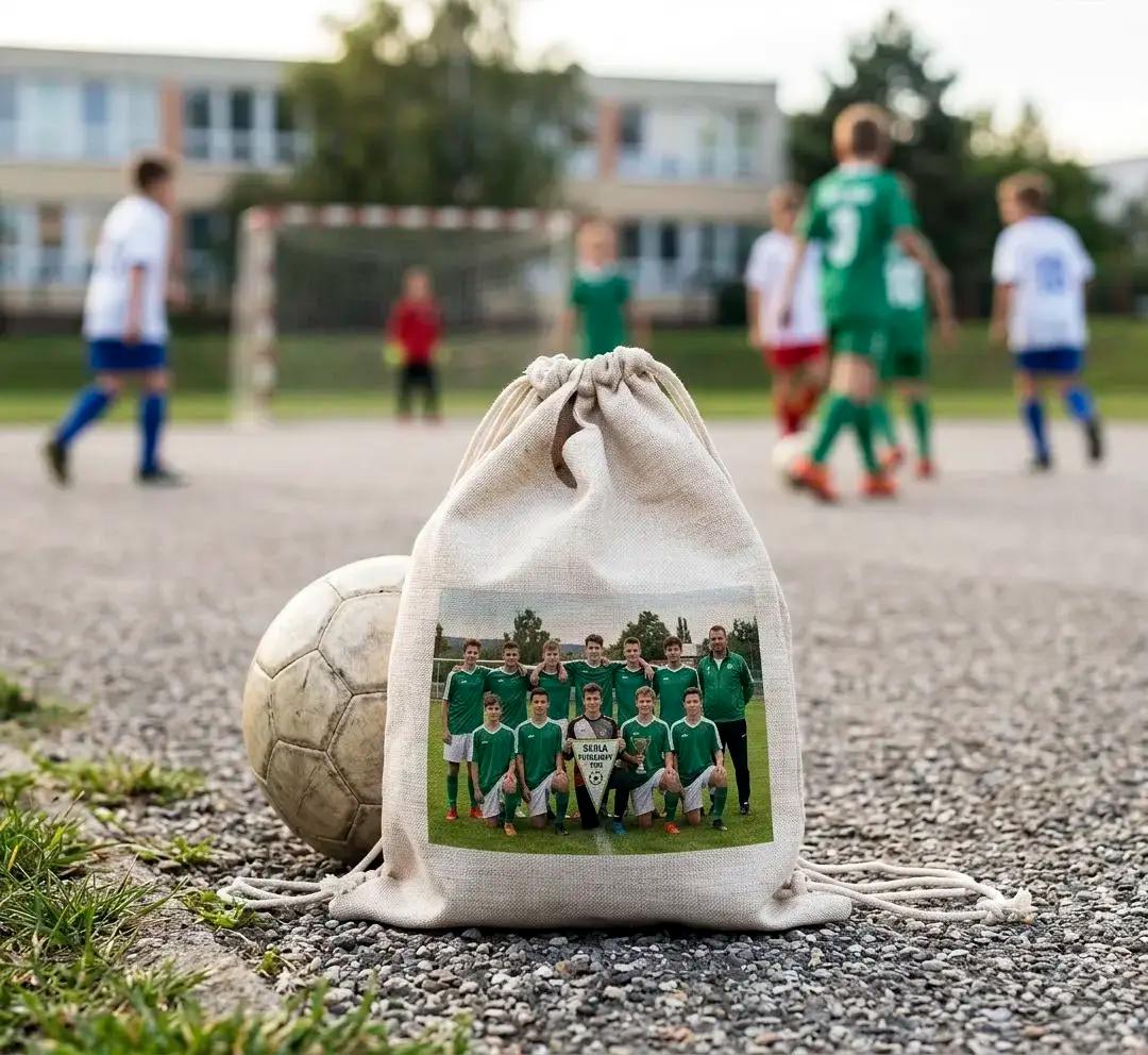 Plátený vak s vlastnou fotografiou alebo grafikou